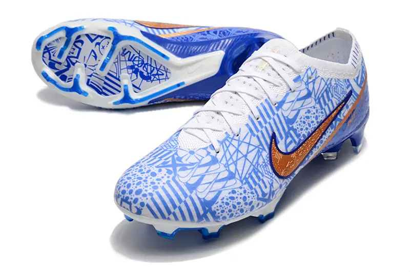Nike Air Zoom Mercurial Vapor 15 Elite FG - Blue/Crisp Blue/Golden Sunset
