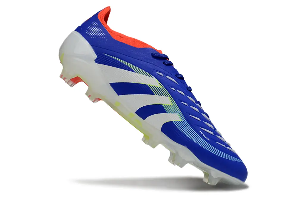 Adidas Predator 25 Elite FG - Blue/Electric Orange/Neon Green
