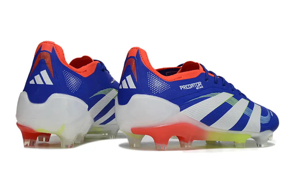 Adidas Predator 25 Elite FG - Blue/Electric Orange/Neon Green
