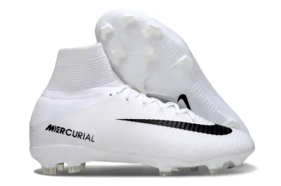 Nike Mercurial Superfly 5 Elite FG - White/Elegant Black/Brilliant White