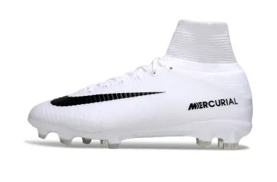Nike Mercurial Superfly 5 Elite FG - White/Elegant Black/Brilliant White
