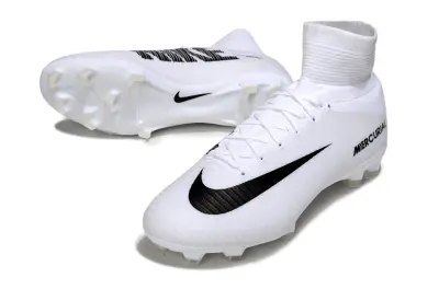 Nike Mercurial Superfly 5 Elite FG - White/Elegant Black/Brilliant White