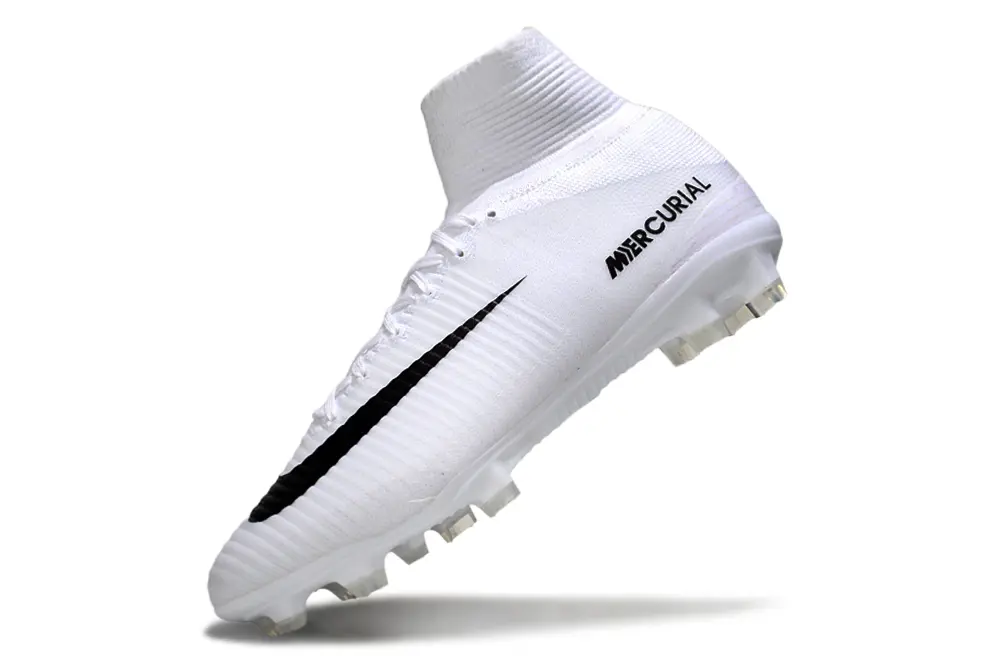 Nike Mercurial Superfly 5 Elite FG - White/Elegant Black/Brilliant White