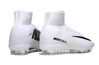 Nike Mercurial Superfly 5 Elite FG - White/Elegant Black/Brilliant White