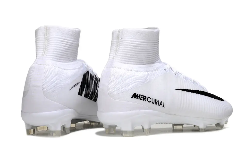 Nike Mercurial Superfly 5 Elite FG - White/Elegant Black/Brilliant White