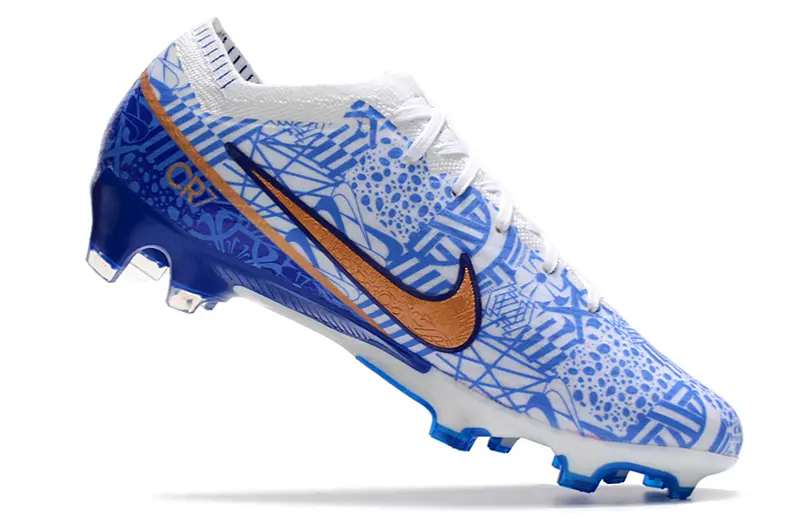 Nike Air Zoom Mercurial Vapor 15 Elite FG - Blue/Crisp Blue/Golden Sunset