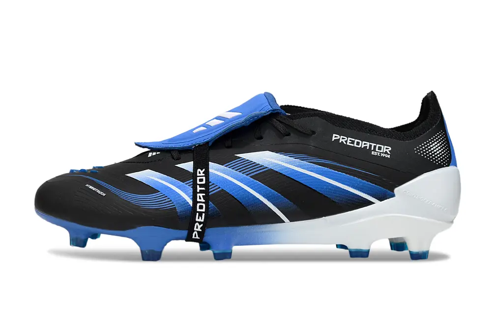 Adidas Predator 25 Elite Foldover Tongue FG - Black/Electric Blue/White