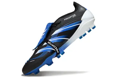 Adidas Predator 25 Elite Foldover Tongue FG - Black/Electric Blue/White