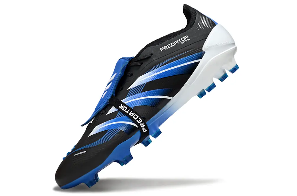 Adidas Predator 25 Elite Foldover Tongue FG - Black/Electric Blue/White