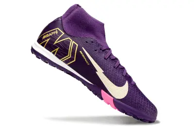 Nike Air Zoom Mercurial Superfly 10 Academy TF - Purple/Vibrant Purple/Neon Pink