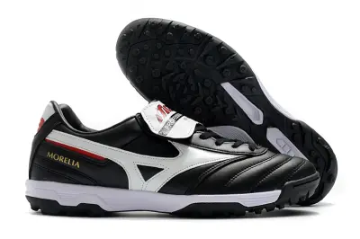 Mizuno Morelia Sala Classic TF - Black/Classic Black/White Accent