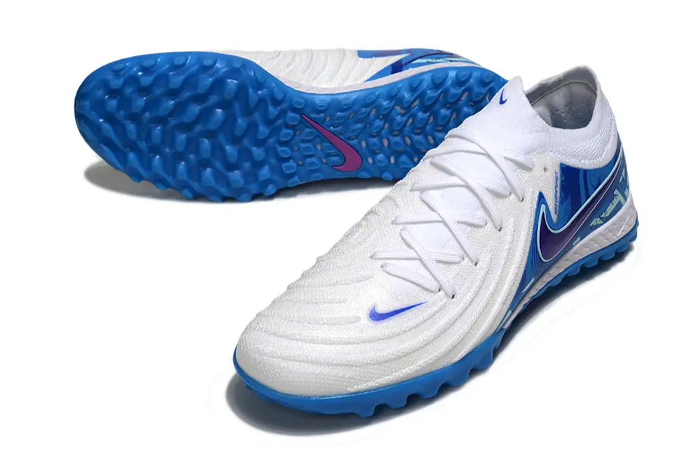 Nike Phantom GX 2 Elite TF - White/Ocean Blue/Deep Blue