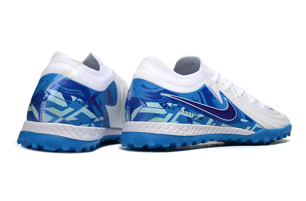 Nike Phantom GX 2 Elite TF - White/Ocean Blue/Deep Blue