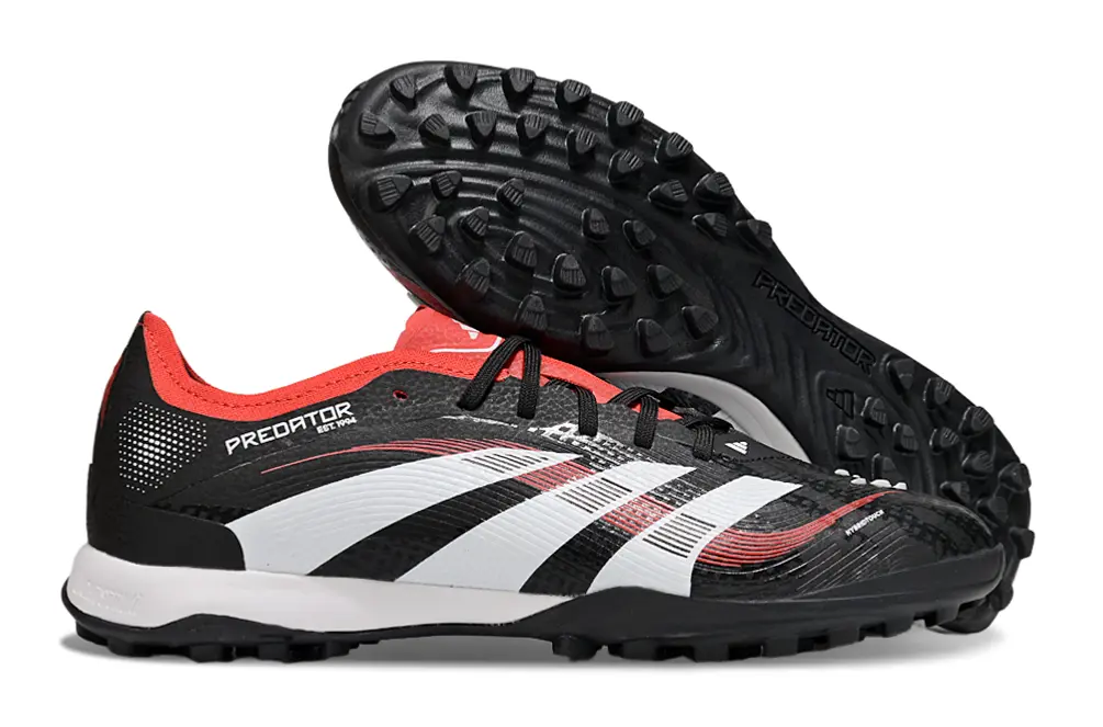 Adidas Predator 25 Elite TF - Black/Fiery Red/White