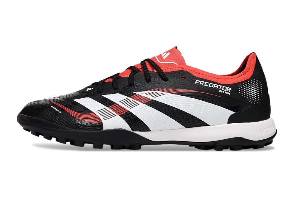 Adidas Predator 25 Elite TF - Black/Fiery Red/White