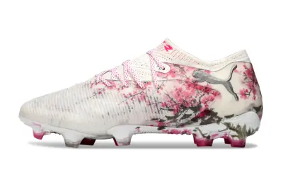 Puma Future 8 Ultimate FG - White/Blossom Pink/Gray Green