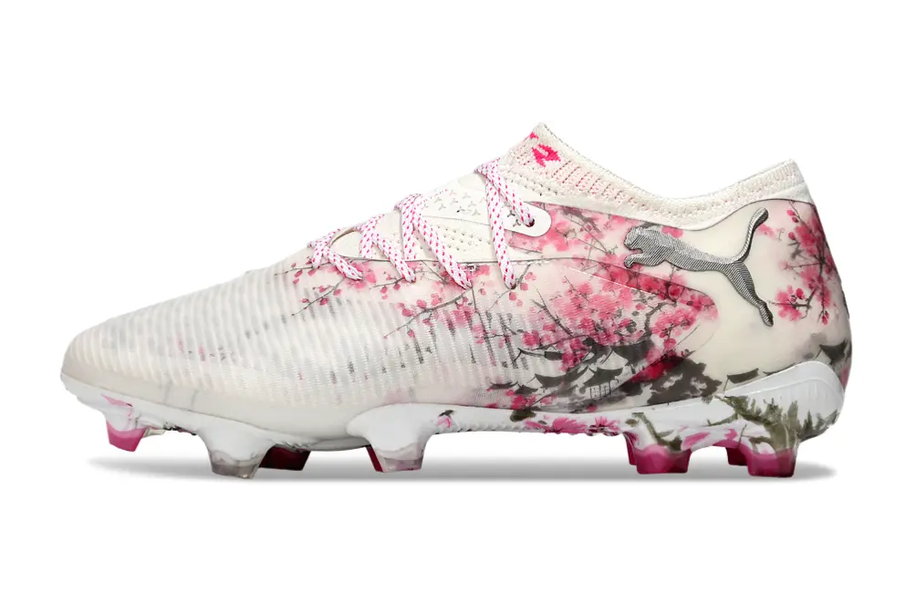 Puma Future 8 Ultimate FG - White/Blossom Pink/Gray Green