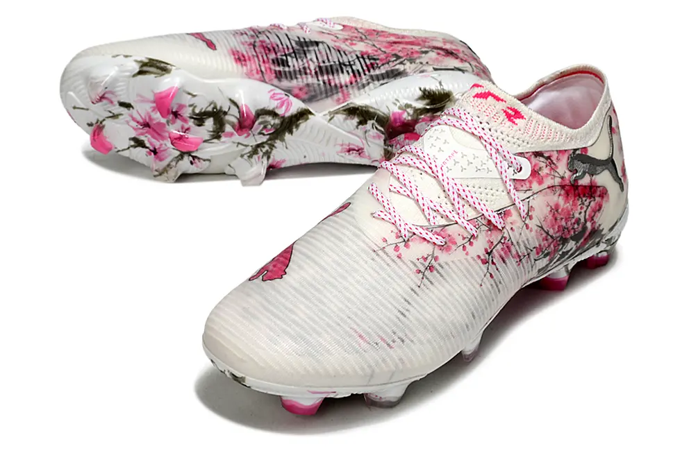 Puma Future 8 Ultimate FG - White/Blossom Pink/Gray Green