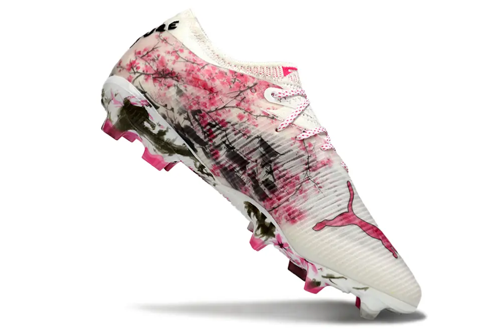 Puma Future 8 Ultimate FG - White/Blossom Pink/Gray Green