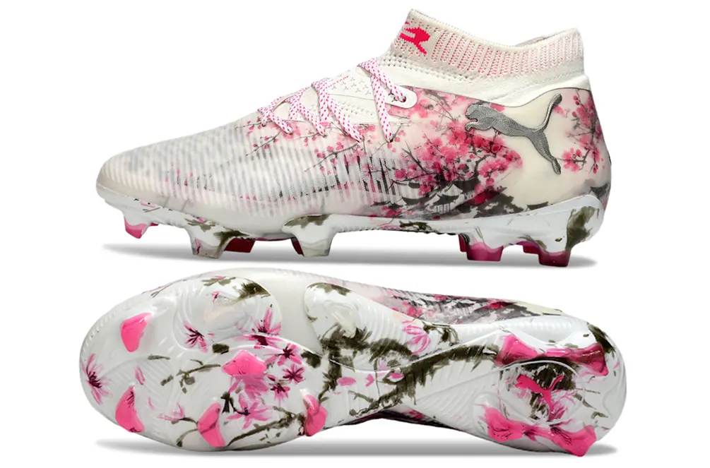 Puma Future 8 Ultimate FG - White/Pink Blossom/Green Floral