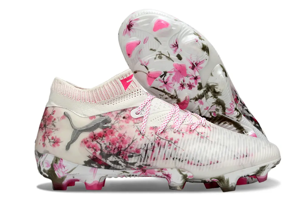 Puma Future 8 Ultimate FG - White/Pink Blossom/Green Floral