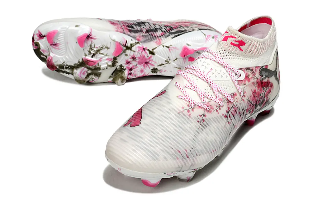 Puma Future 8 Ultimate FG - White/Pink Blossom/Green Floral