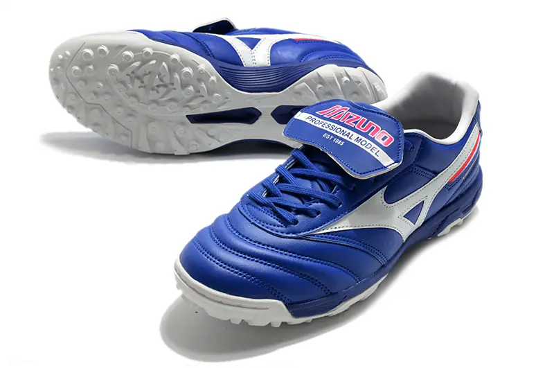Mizuno Morelia Sala Classic TF - Blue/Electric Blue/White