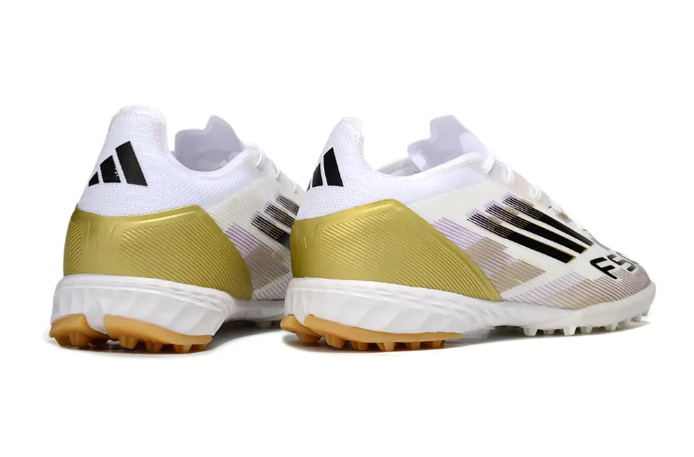 Adidas F50 Pro TF - White/Gold/Black