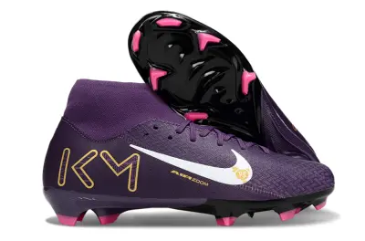 Nike Air Zoom Mercurial Superfly 10 Academy FG - Purple/Electric Pink/Metallic Gold