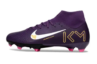 Nike Air Zoom Mercurial Superfly 10 Academy FG - Purple/Electric Pink/Metallic Gold
