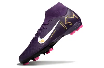 Nike Air Zoom Mercurial Superfly 10 Academy FG - Purple/Electric Pink/Metallic Gold