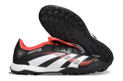 Adidas Predator Elite Foldover Tongue TF - Black/Crimson Red/White