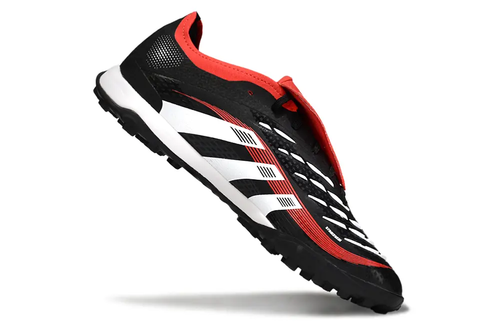 Adidas Predator Elite Foldover Tongue TF - Black/Crimson Red/White