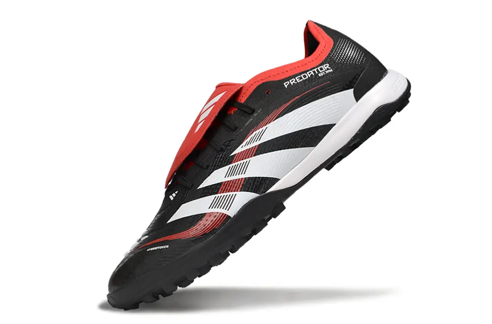 Adidas Predator Elite Foldover Tongue TF - Black/Crimson Red/White