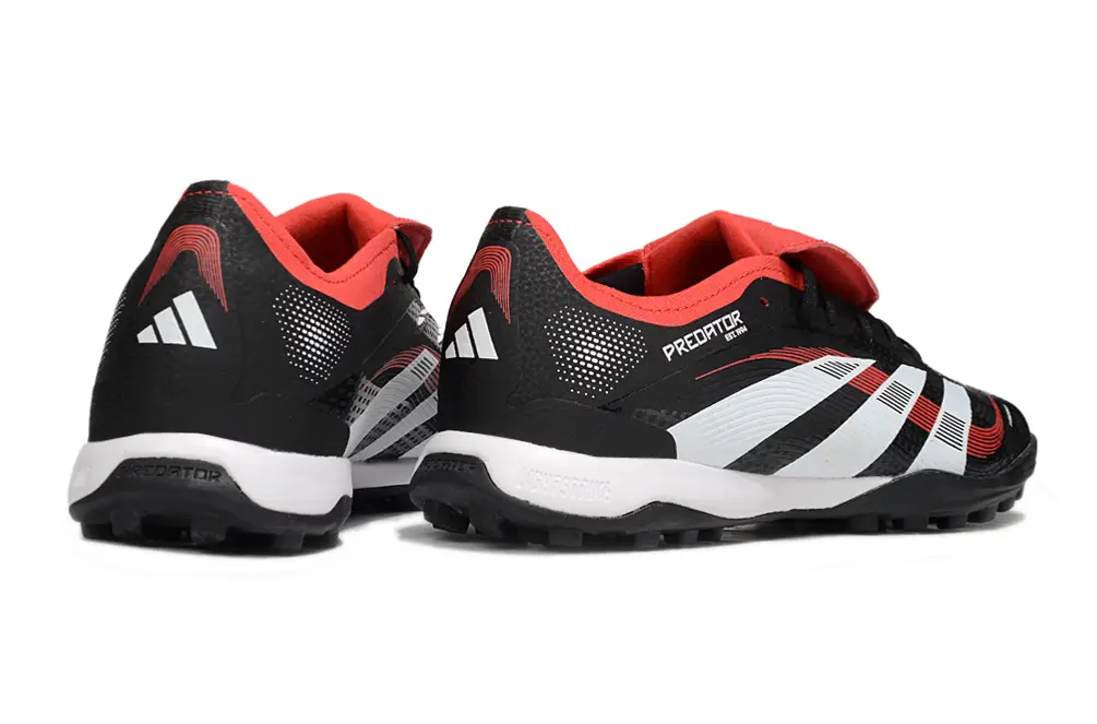 Adidas Predator Elite Foldover Tongue TF - Black/Crimson Red/White