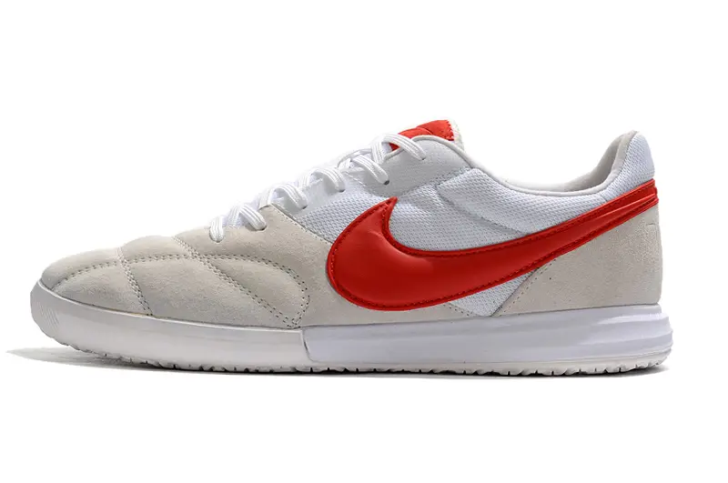 Nike Premier 2 Sala IC - White/Fiery Red/Soft Grey