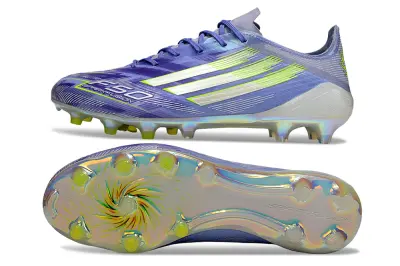 Adidas F50 Sparkfusion Elite FG - Purple/Neon Yellow/Light Blue