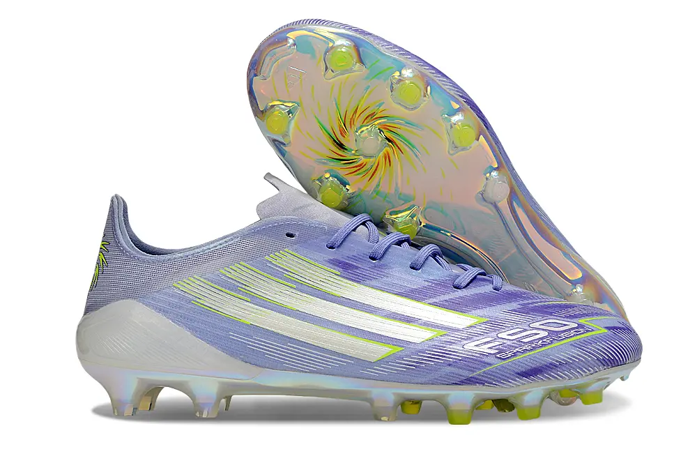Adidas F50 Sparkfusion Elite FG - Purple/Neon Yellow/Light Blue