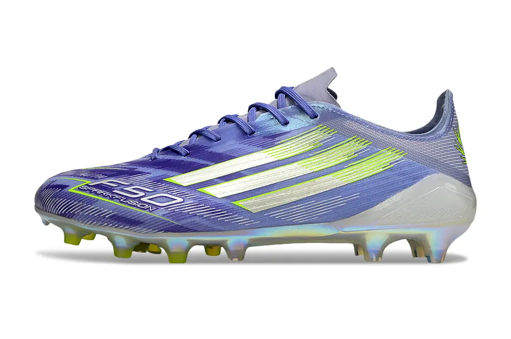 Adidas F50 Sparkfusion Elite FG - Purple/Neon Yellow/Light Blue