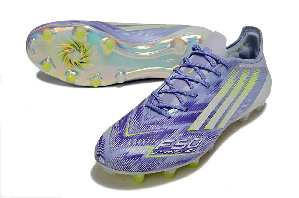 Adidas F50 Sparkfusion Elite FG - Purple/Neon Yellow/Light Blue