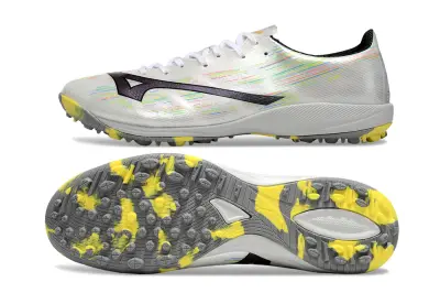 Mizuno Alpha II TF - White/Electric Yellow/Black