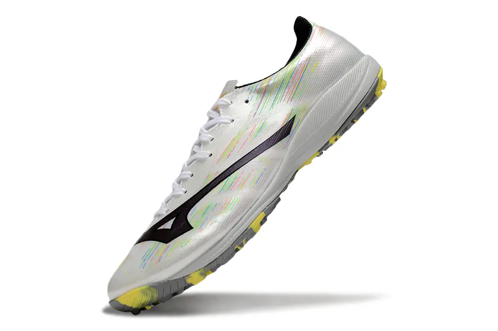 Mizuno Alpha II TF - White/Electric Yellow/Black