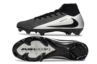 Nike Air Zoom Mercurial Superfly 10 Elite FG - Black/Graphite Gray/White