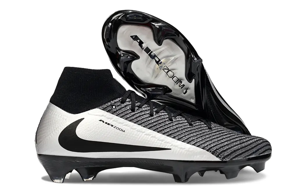 Nike Air Zoom Mercurial Superfly 10 Elite FG - Black/Graphite Gray/White