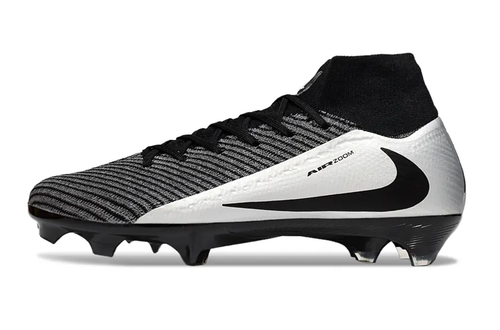 Nike Air Zoom Mercurial Superfly 10 Elite FG - Black/Graphite Gray/White