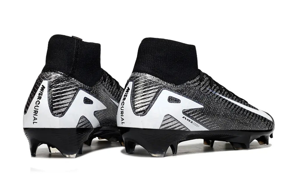 Nike Air Zoom Mercurial Superfly 10 Elite FG - Black/Graphite Gray/Clean White