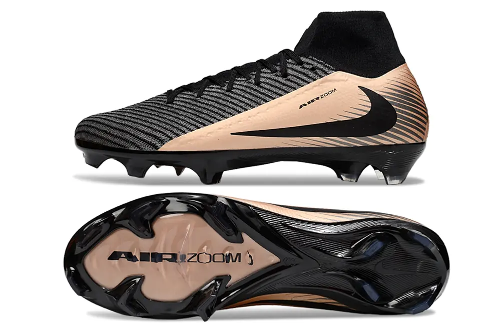 Nike Air Zoom Mercurial Superfly 10 Elite FG - Black/Rose Gold/Charcoal