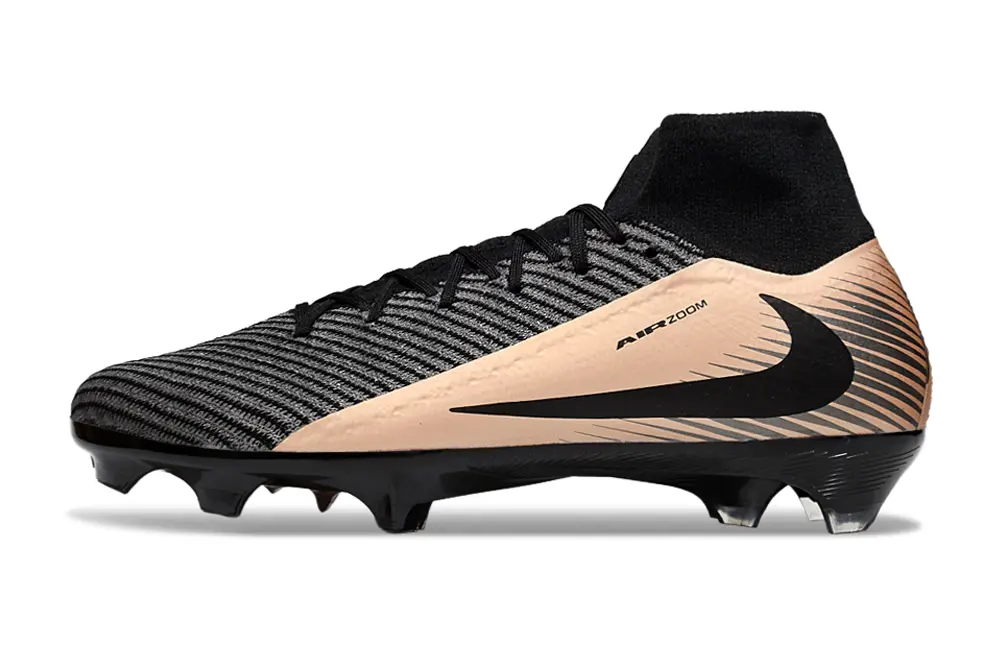 Nike Air Zoom Mercurial Superfly 10 Elite FG - Black/Rose Gold/Charcoal