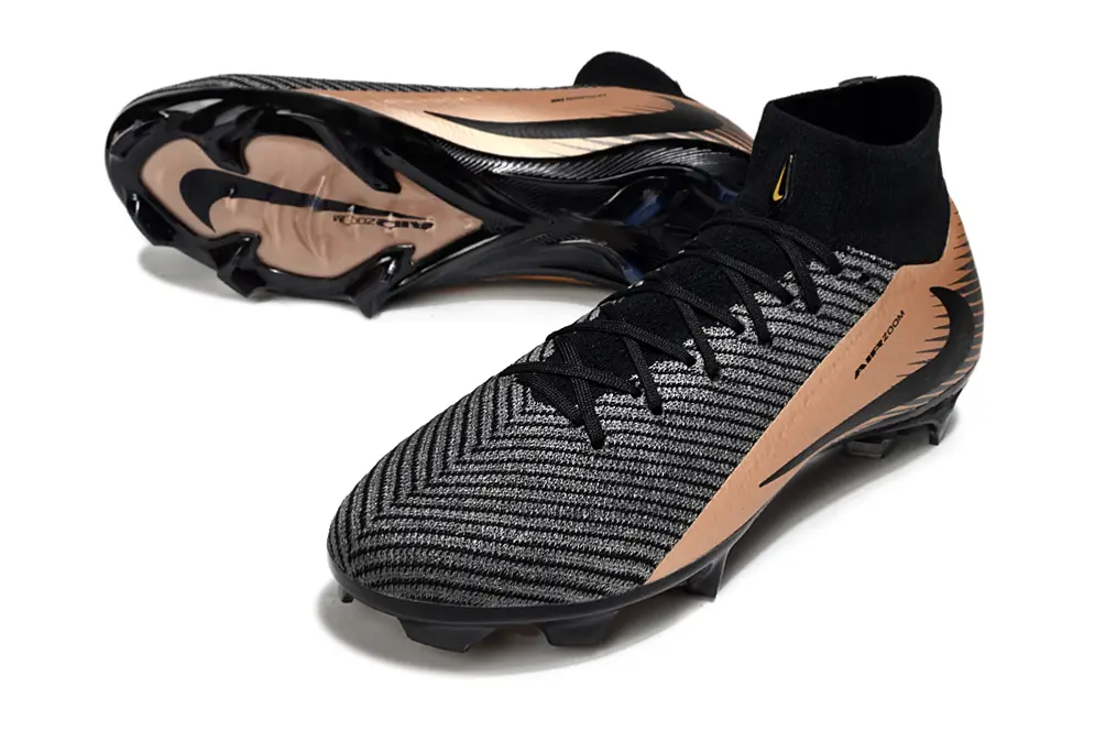 Nike Air Zoom Mercurial Superfly 10 Elite FG - Black/Rose Gold/Charcoal