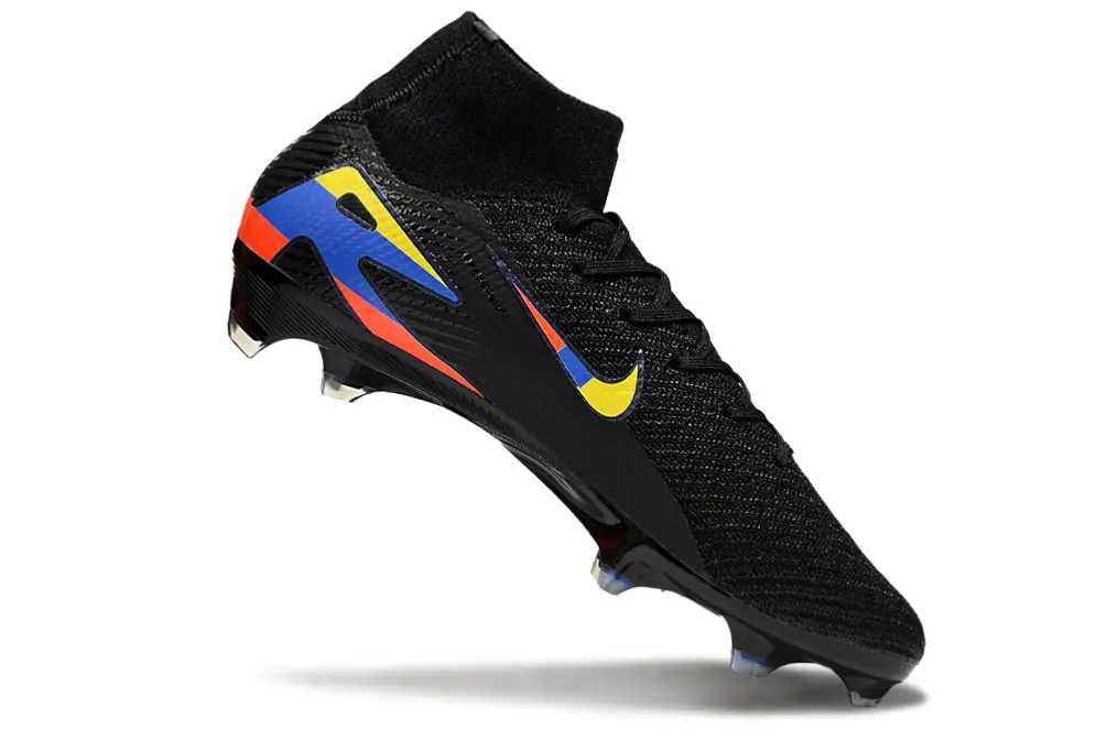 Nike Air Zoom Mercurial Superfly 10 Elite FG - Black/Yellow Flash/Blue Wave